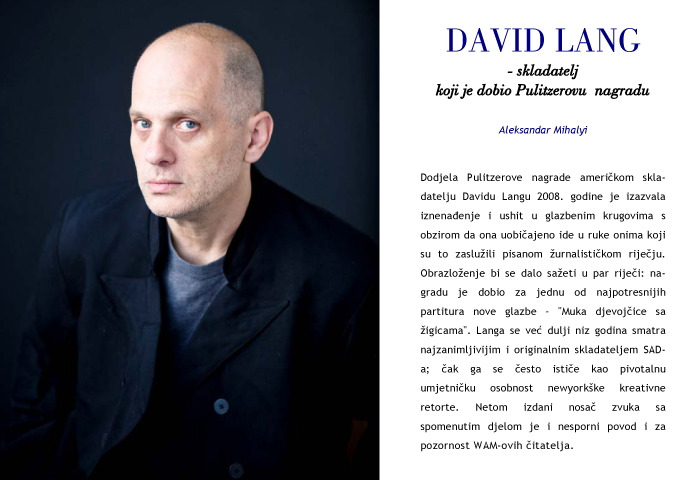 A. Mihalyi: David Lang