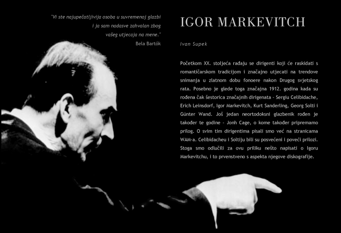 I. Supek: I. Markevitch