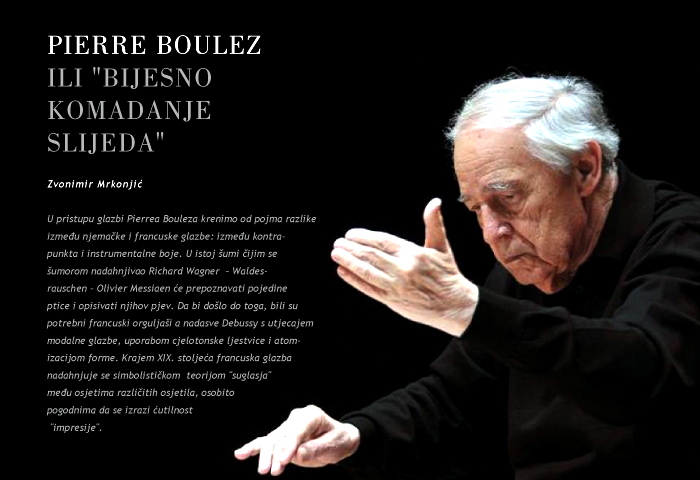 Z. Mrkonjić: Pierre Boulez