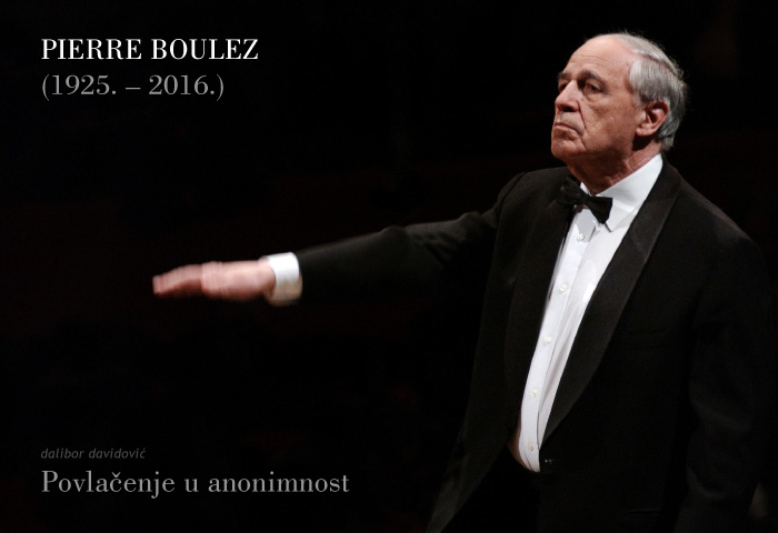 D. Davidović: Pierre Boulez