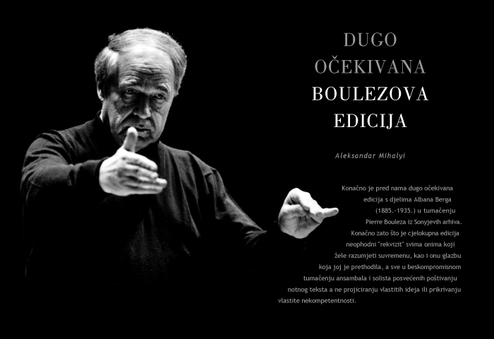 A. Mihalyi: Boulez izvodi Berga